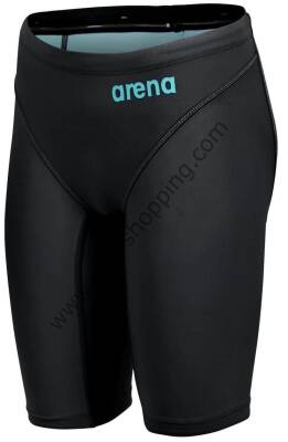 Arena B Powerskin Impulse Erkek Çocuk Yarış Mayosu – Siyah / Turkuaz Logo 008609100 - 3