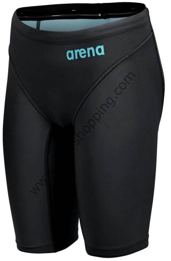 Arena B Powerskin Impulse Erkek Çocuk Yarış Mayosu – Siyah / Turkuaz Logo 008609100 - 3