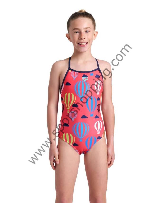 Arena Balloons Kız Çocuk Yüzücü Mayosu – Gökyüzüyle Yarışan Renkler! 007919905 - 1