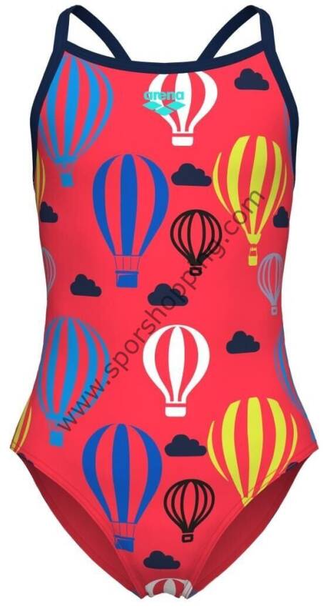 Arena Balloons Kız Çocuk Yüzücü Mayosu – Gökyüzüyle Yarışan Renkler! 007919905 - 2