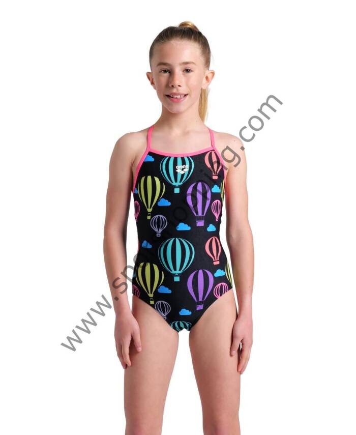 Arena Balloons Kız Çocuk Yüzücü Mayosu – Renkli ve Eğlenceli Stil! 007919509 - 1