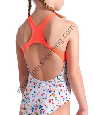 ARENA CONFETTI KIZ ÇOCUK YÜZÜCÜ MAYOSU 009089750 - 2