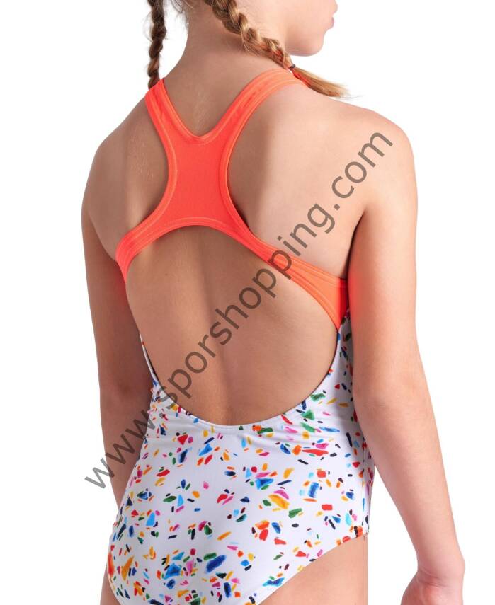 ARENA CONFETTI KIZ ÇOCUK YÜZÜCÜ MAYOSU 009089750 - 2