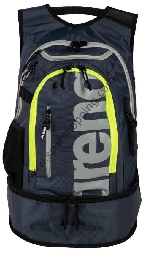 Arena Fastpack 3.0 Yüzücü Sırt Çantası – Gri / Neon Sarı  005295103 - 4