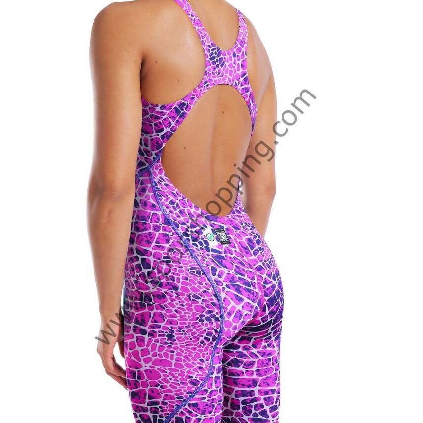 Arena Powerskin ST Next Limited Edition Kadın Yarış Mayosu – Mor Desenli 006349206 - 4