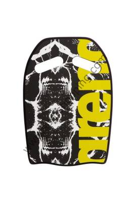 Arena Printed Kickboard Unisex Yüzücü Tahtası – Siyah/Beyaz