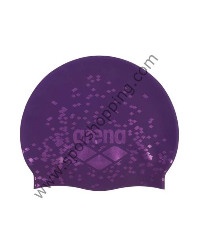 Arena Shine Plum Violet Unisex Silikon Yüzme Bonesi 009386200 - 1