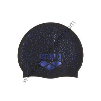 Arena Shine Siyah-Lacivet Unisex Silikon Yüzme Bonesi 009386203