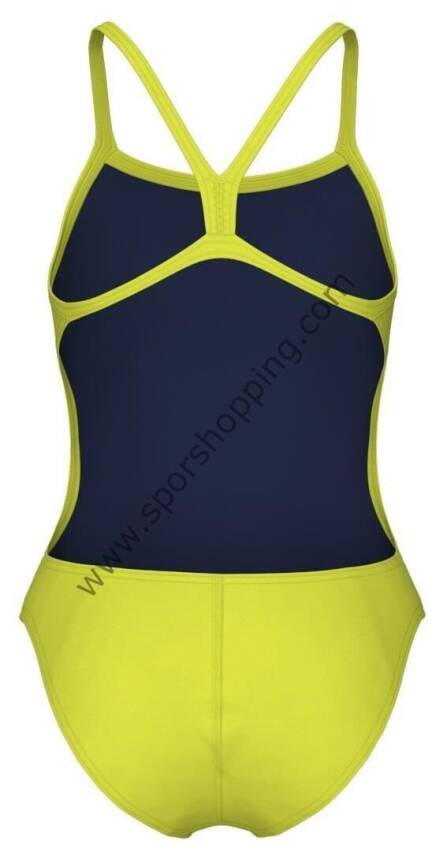 ARENA SOLID KIZ ÇOCUK YÜZÜCÜ MAYOSU 004765650 - 2