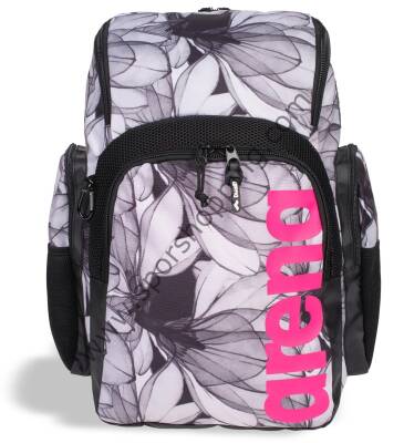 Arena Spiky III Backpack 35L Yüzücü Sırt Çantası – Floral Desenli (Pembe Logo) 006273128