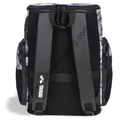 Arena Spiky III Backpack 35L Yüzücü Sırt Çantası – Floral Desenli (Pembe Logo) 006273128 - 4