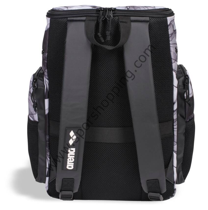 Arena Spiky III Backpack 35L Yüzücü Sırt Çantası – Floral Desenli (Pembe Logo) 006273128 - 4