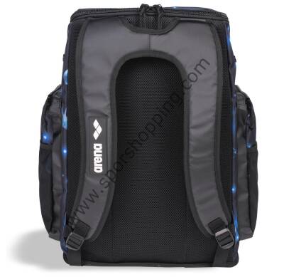 Arena Spiky III Backpack 45L Yüzücü Sırt Çantası Mavi (Blue Octopus Deseni) - 4