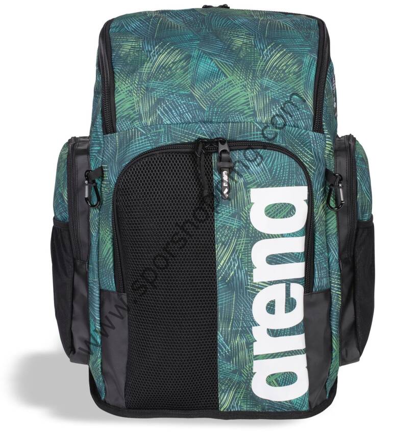 Arena Spiky III Backpack 45L Yüzücü Sırt Çantası – Yeşil Yaprak Desenli Özel Seri 006272134 - 1