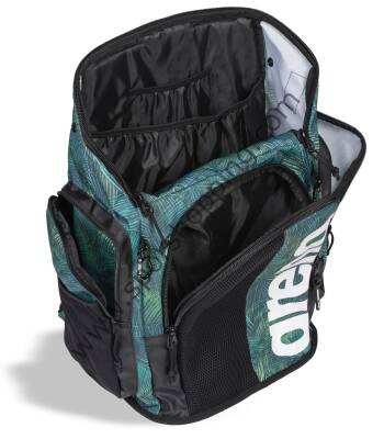 Arena Spiky III Backpack 45L Yüzücü Sırt Çantası – Yeşil Yaprak Desenli Özel Seri 006272134 - 3