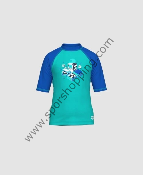 ARENA UV KORUMALI UNİSEKS ÇOCUK TİŞÖRT 003588680 - 4