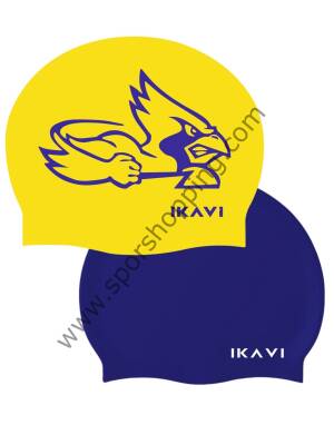 Kanarya baskılı bone (Sarı ve Lacivert )