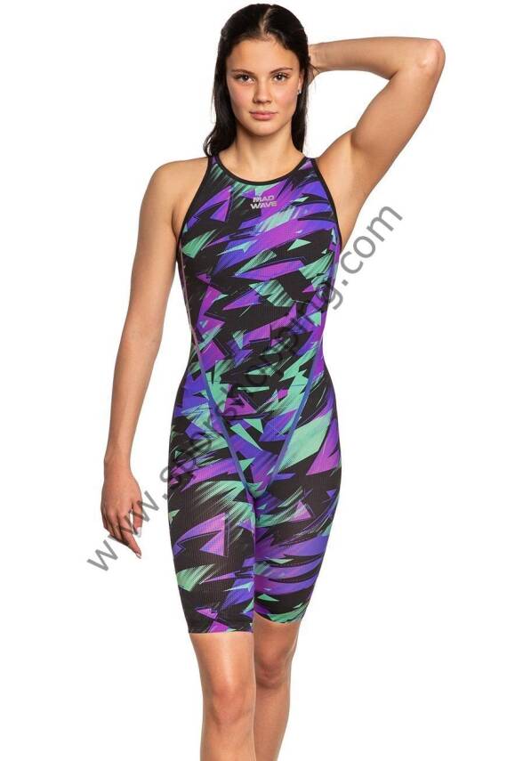 Mad Wave Forceshell X Kadın Tam Profesyonel Yarış Mayosu | FINA Onaylı | Maksimum Performans - 2