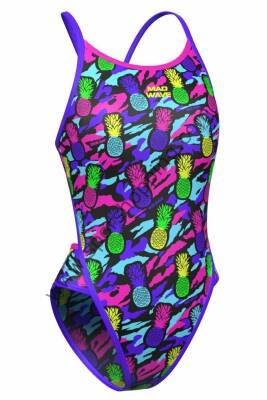 Mad Wave Kadın Mayo antichlor Daria PBT J8, Mor