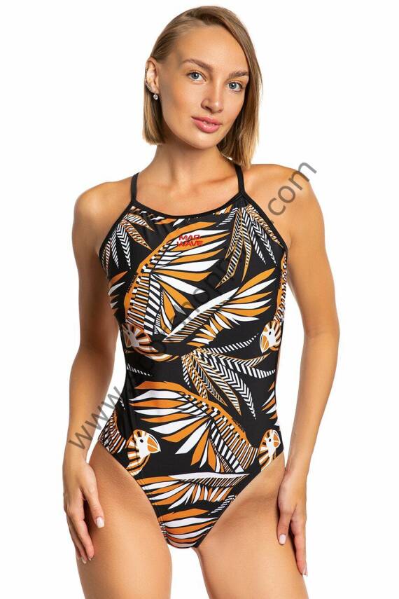 Mad Wave Kadın Mayo Flare Anti-chlor L6, Multi M0154 14 L6W - 2