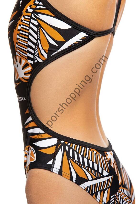 Mad Wave Kadın Mayo Flare Anti-chlor L6, Multi M0154 14 L6W - 4