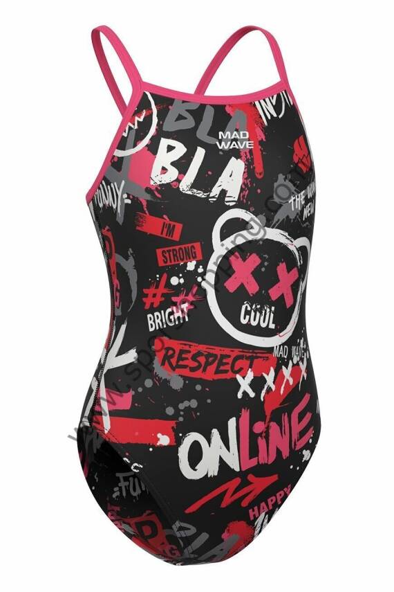 Mad Wave Kız Çocuk Antichlor Mayo – Nera Junior | Renkli, Dayanıklı ve Enerjik Tasarım! - 1