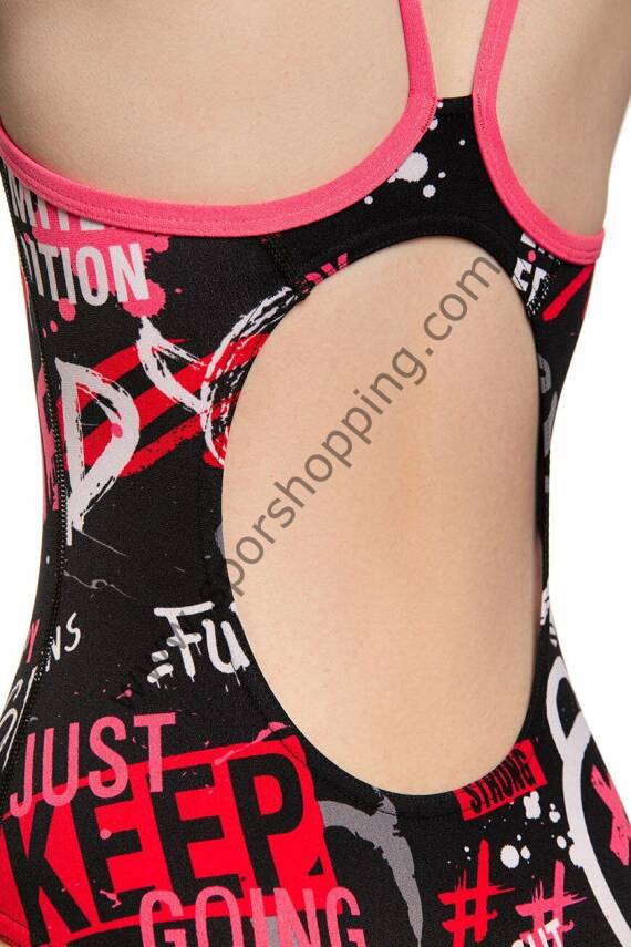 Mad Wave Kız Çocuk Antichlor Mayo – Nera Junior | Renkli, Dayanıklı ve Enerjik Tasarım! - 4