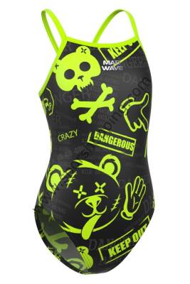 Mad Wave Kız Çocuk Mayo antichlor Nera Junior PBT