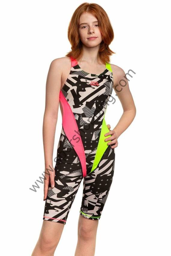 Mad Wave Kız Çocuk Mayosu antichlor Kneeskin - 2