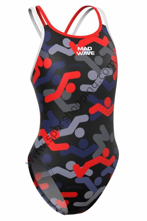 Mad Wave Kız Çocuk Mayosu Crossback I5 - 1