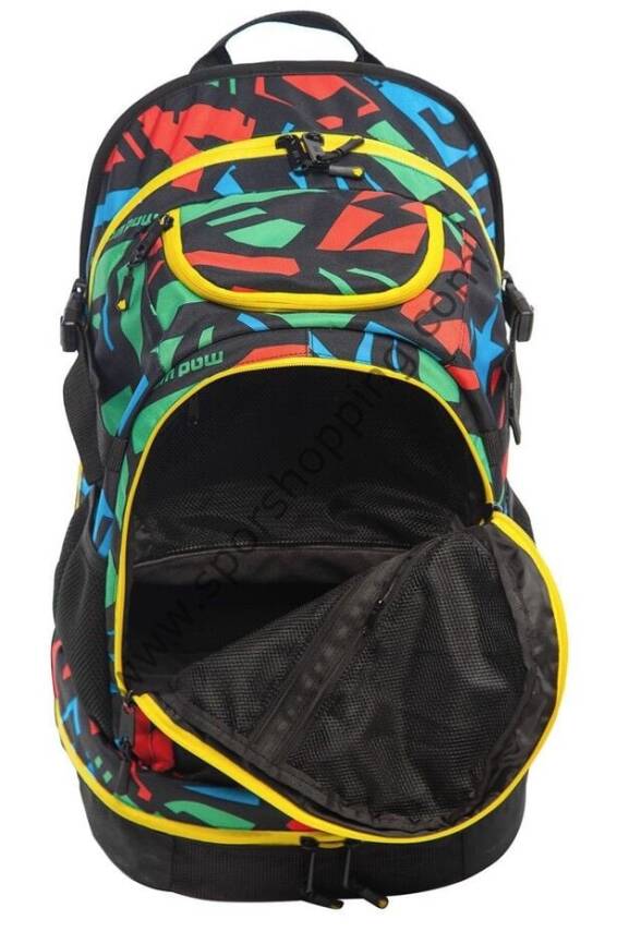 Mad Wave Lane 45L Yüzme Sırt Çantası – Renkli Desenli, Sporcular İçin Profesyonel Çanta - 3