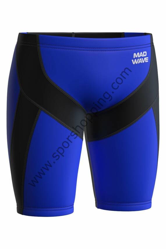 Mad Wave Profesyonel Erkek Çocuk Mayo Jammer Mavi Siyah - 1