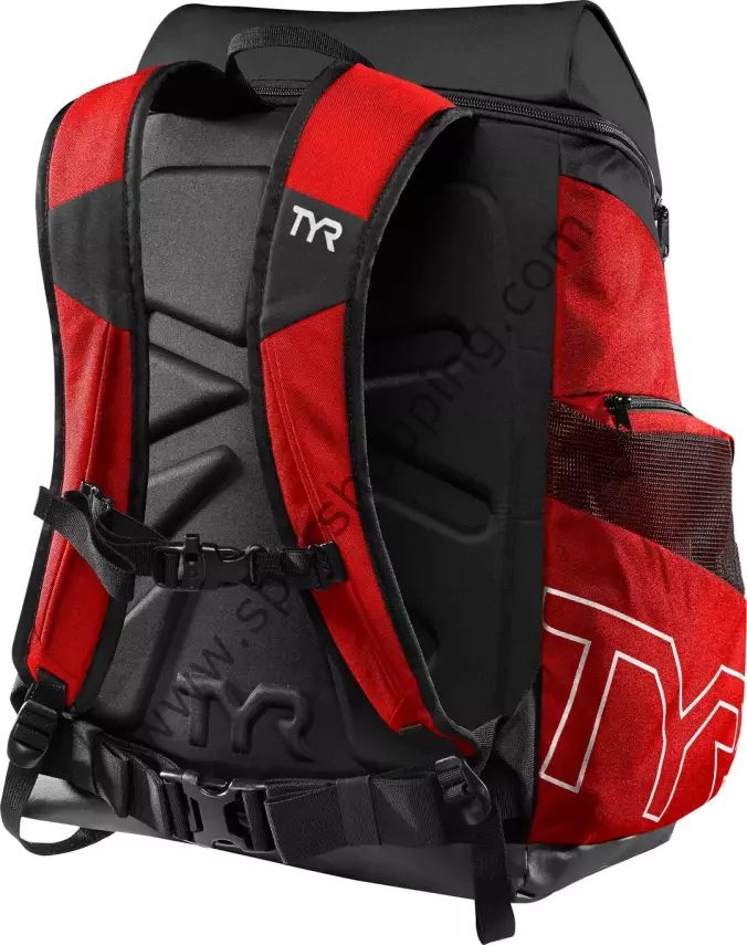 TYR Alliance Team Backpack – Kırmızı / Siyah Yüzücü Ekipman Sırt Çantası (45L) LATBP45640 - 2