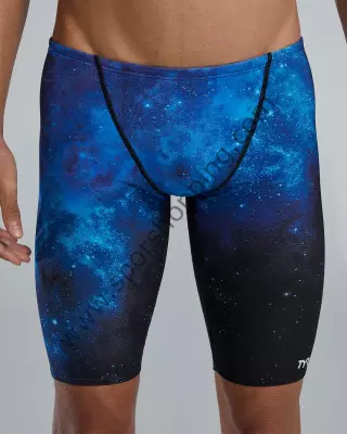 TYR Erkek Çocuk Jammer Yüzücü Mayosu – Mavi Galaxy Desen SSTA7A42030