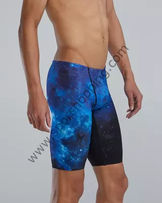 TYR Erkek Çocuk Jammer Yüzücü Mayosu – Mavi Galaxy Desen SSTA7A42030 - 2