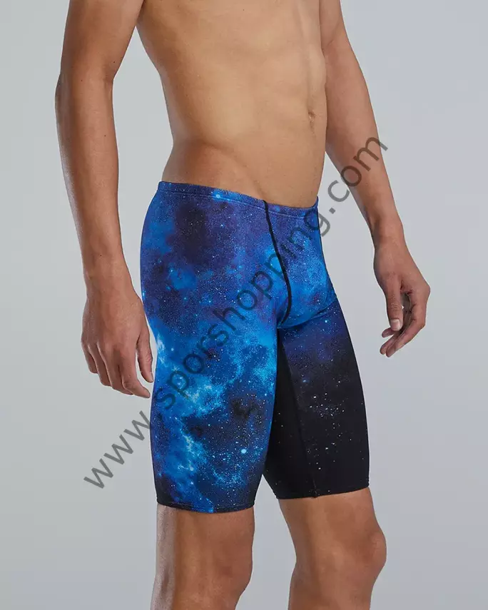 TYR Erkek Çocuk Jammer Yüzücü Mayosu – Mavi Galaxy Desen SSTA7A42030 - 2