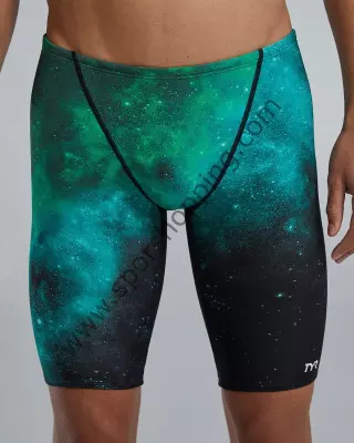 TYR Erkek Çocuk Jammer Yüzücü Mayosu – Yeşil Galaxy Desen SSTA7A31030