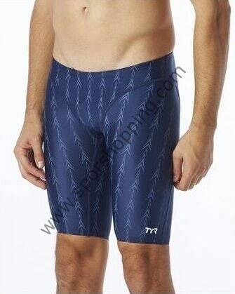 TYR Erkek Çocuk Yarış Jammer Mayosu – Lacivert / Desenli Performans Suit SFUSN6A00124 - 1